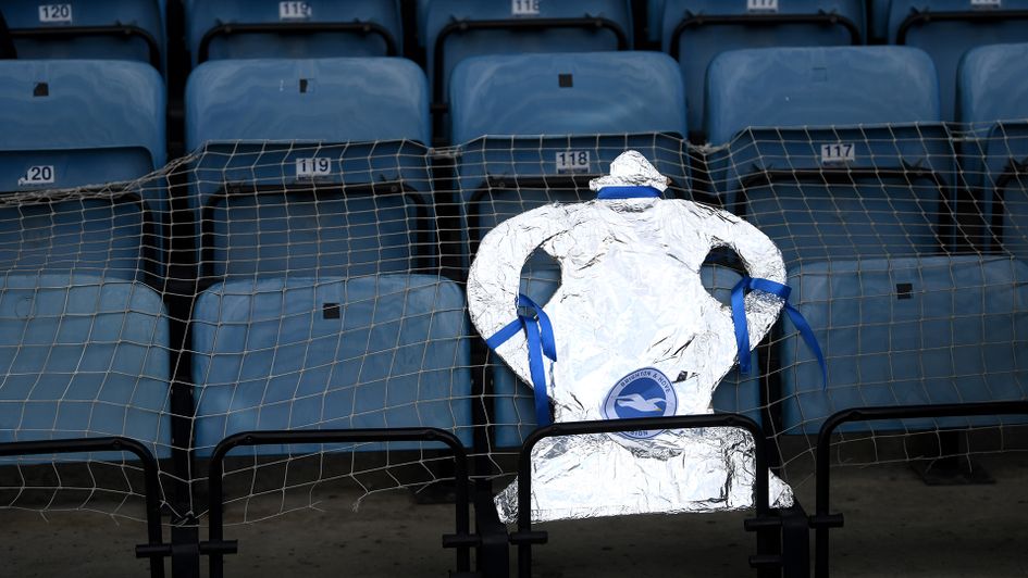 A tin foil FA Cup