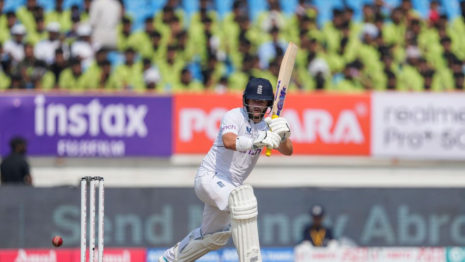 Ben Duckett works the ball into the leg side