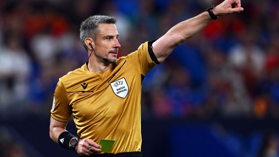 Slavko Vincic was a referee at Euro 2024