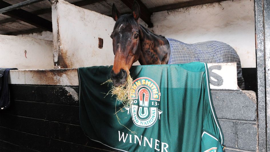 Sue Smith trained the National winner in 2013