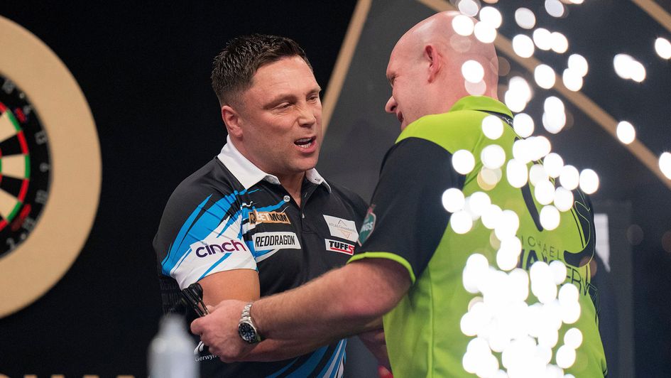 Gerwyn Price and Michael van Gerwen