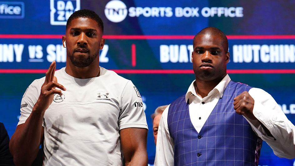 Anthony Joshua and Daniel Dubois