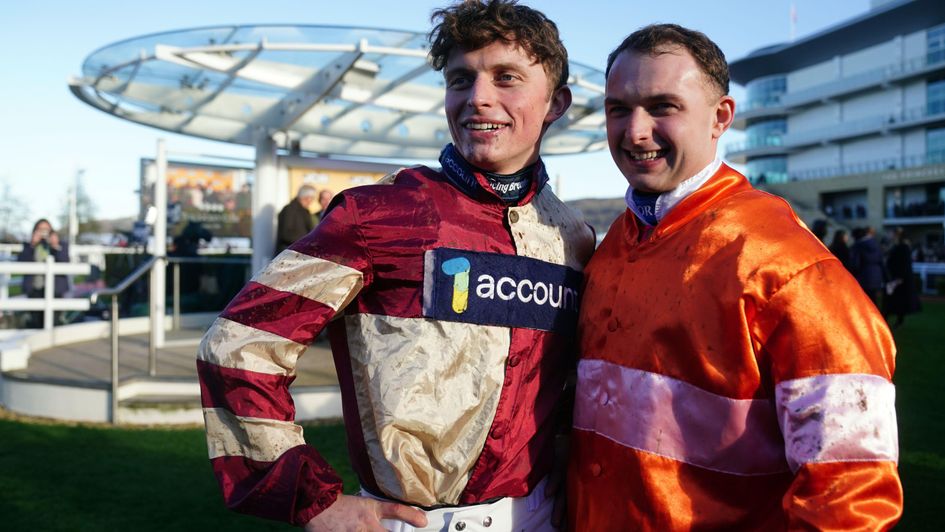 The Bowen brothers celebrate their Cheltenham dead-heat