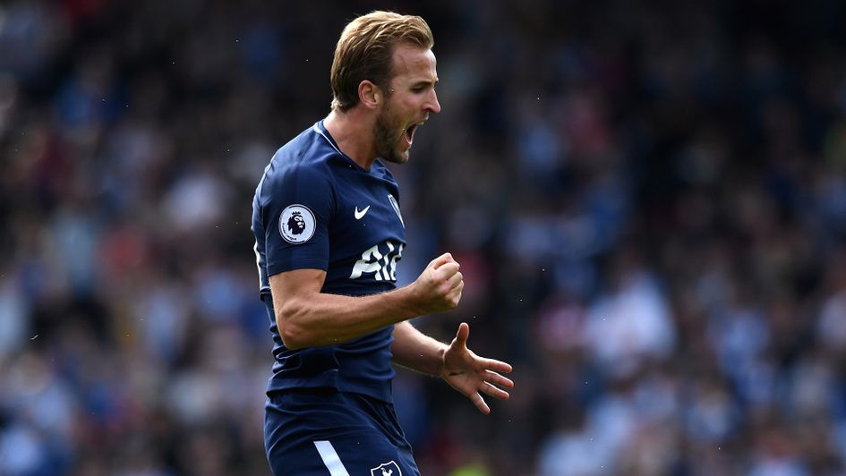 Harry Kane celebrates