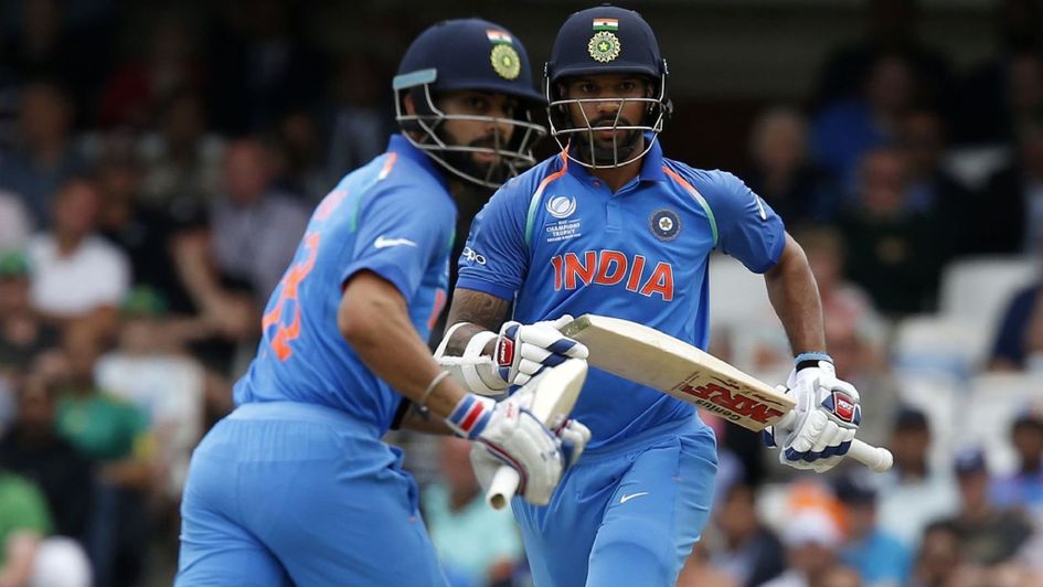 Dhawan and Kohli of India