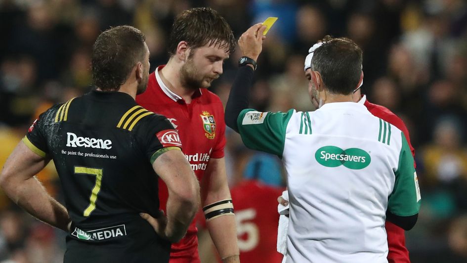 Iain Henderson given the yellow card