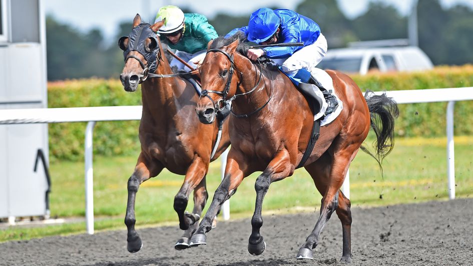 Desert Peace (William Buick) wins at Kempton