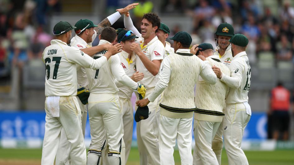 Australia celebrate