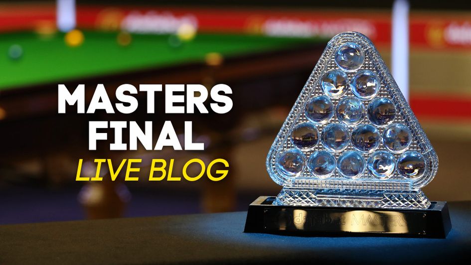 Masters snooker final live Updates and latest snooker betting odds
