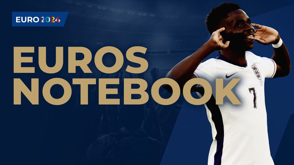 Euros Notebook - Bukayo Saka