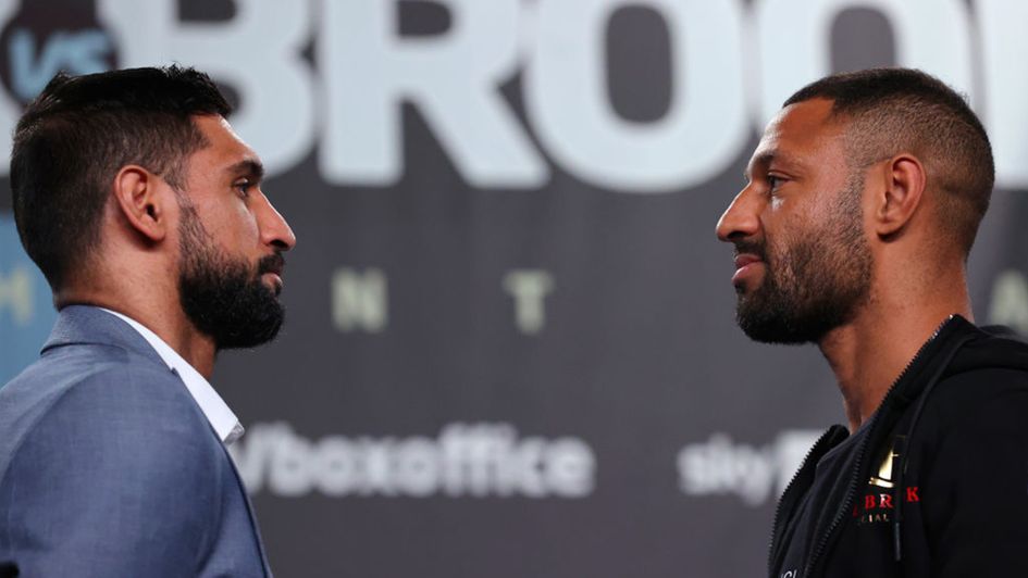 Amir Khan and Kell Brook will finally clash on Saturday night