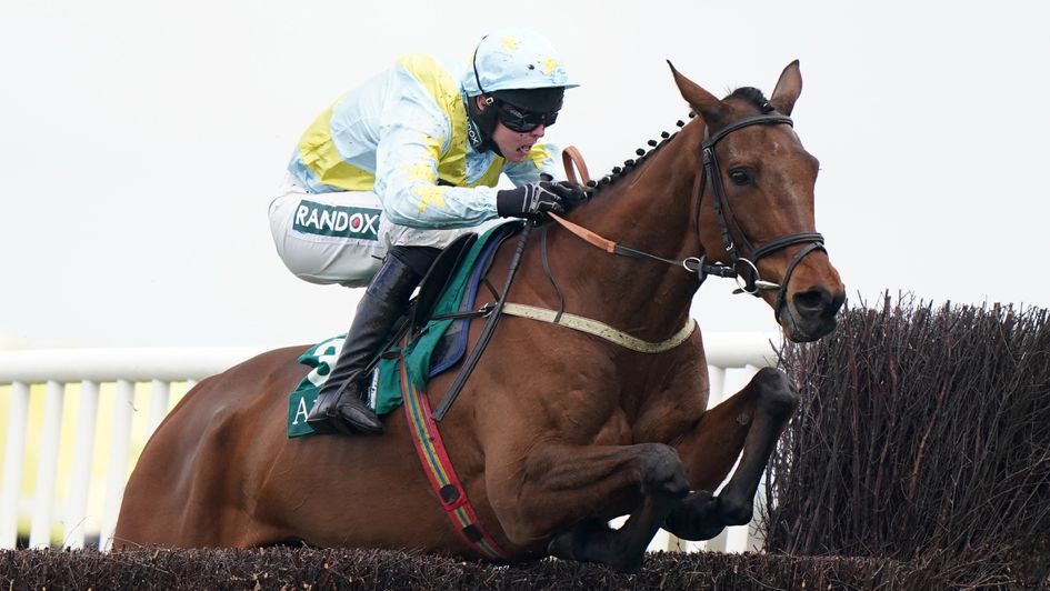 Millers Bank on his way to victory at Aintree