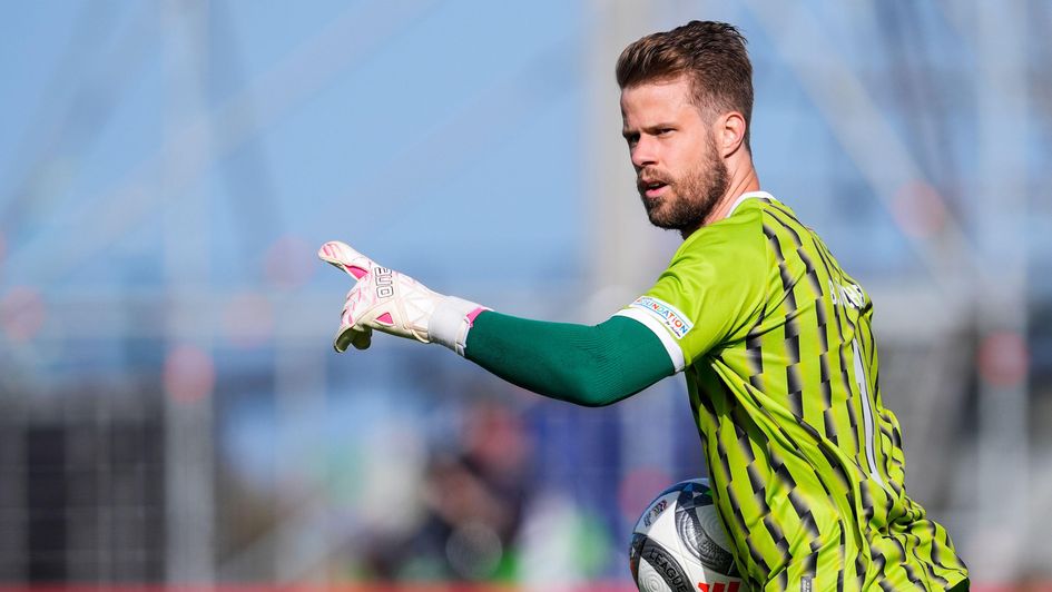 Liechtenstein keeper Benjamin Buchel