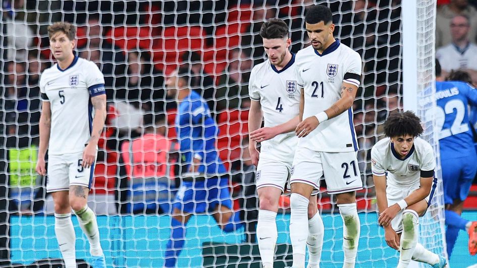 Greece shocked England at Wembley