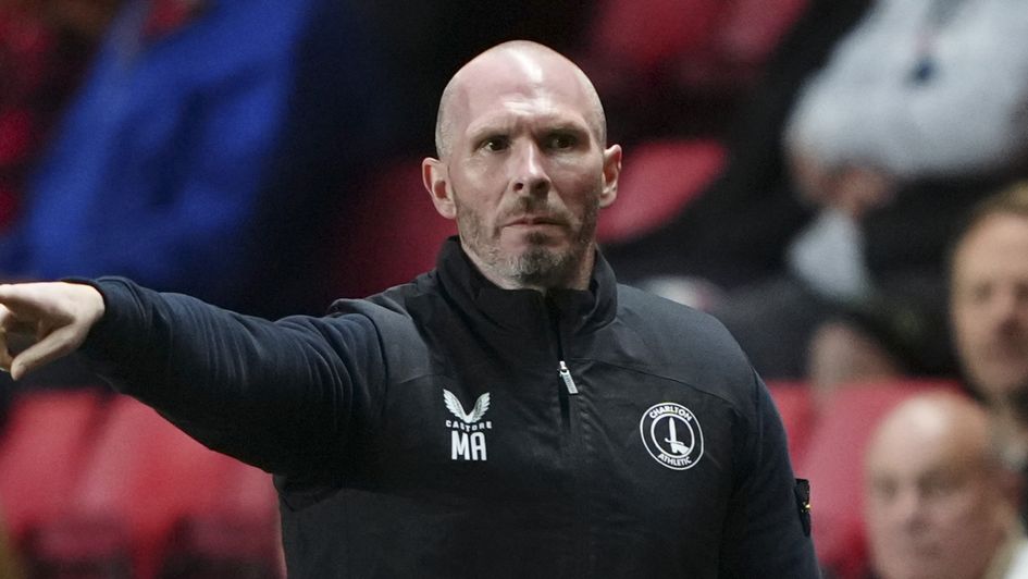 Charlton boss Michael Appleton