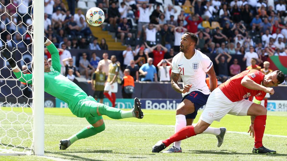 Callum Wilson's goal for England against Switzerland was ruled out after a VAR review