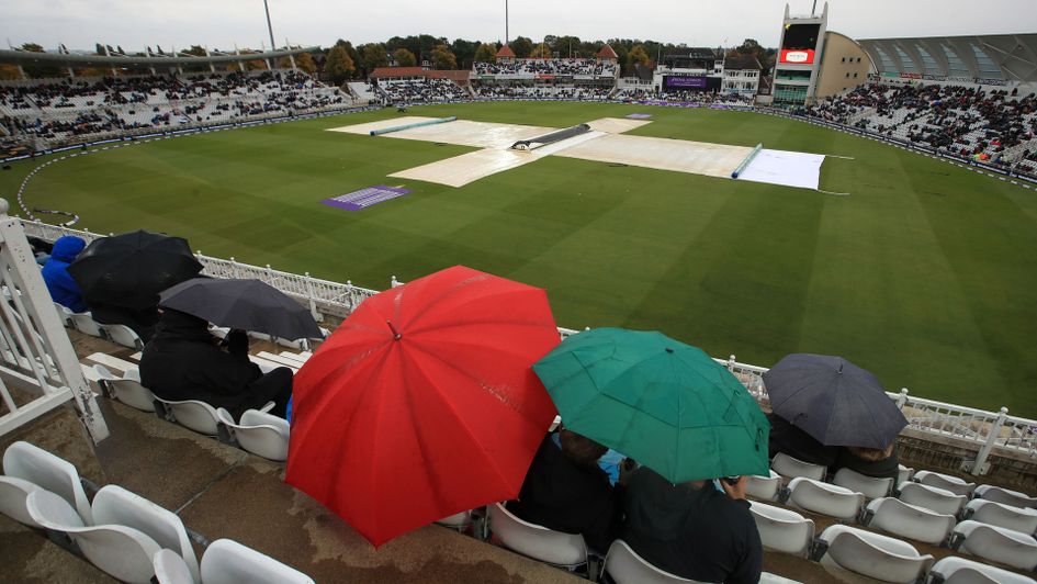 Rain at Trent Bridge