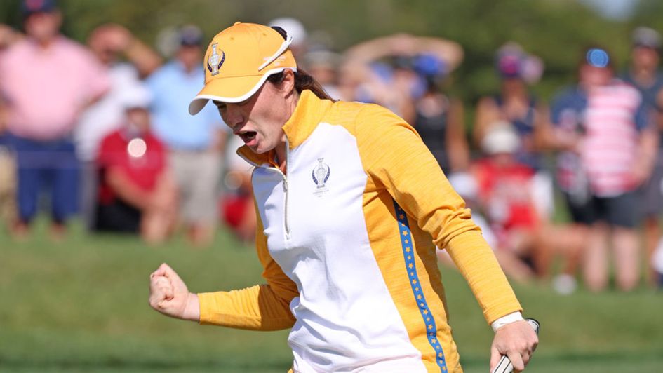 Leona Maguire led the charge for Europe in the Solheim Cup