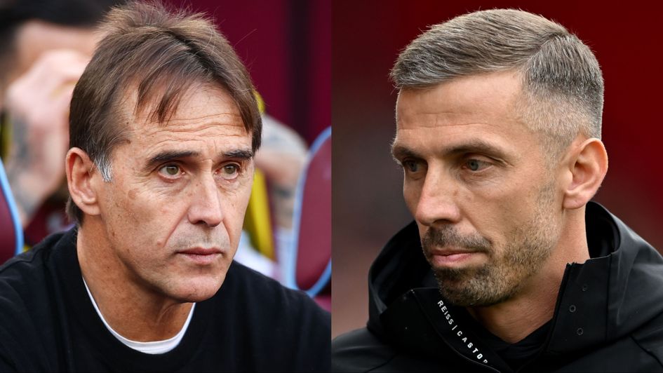 Julen Lopetegui and Gary O'Neil