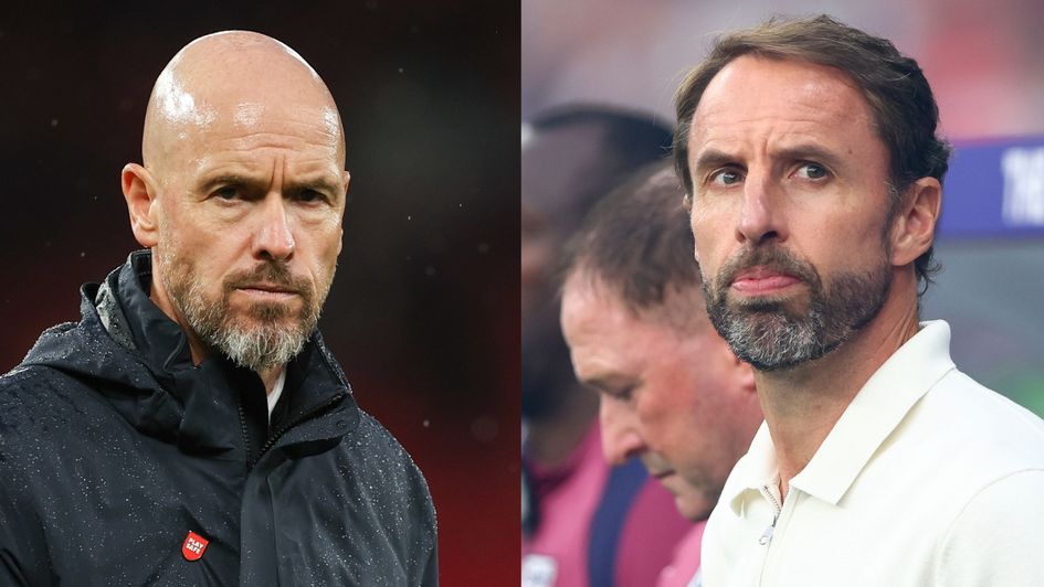 Erik ten Hag and Gareth Southgate