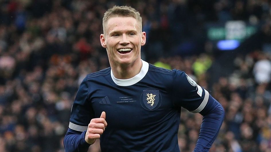 Scott McTominay celebrates