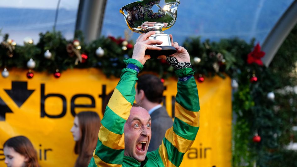 Nico de Boinville enjoys his Tingle Creek success