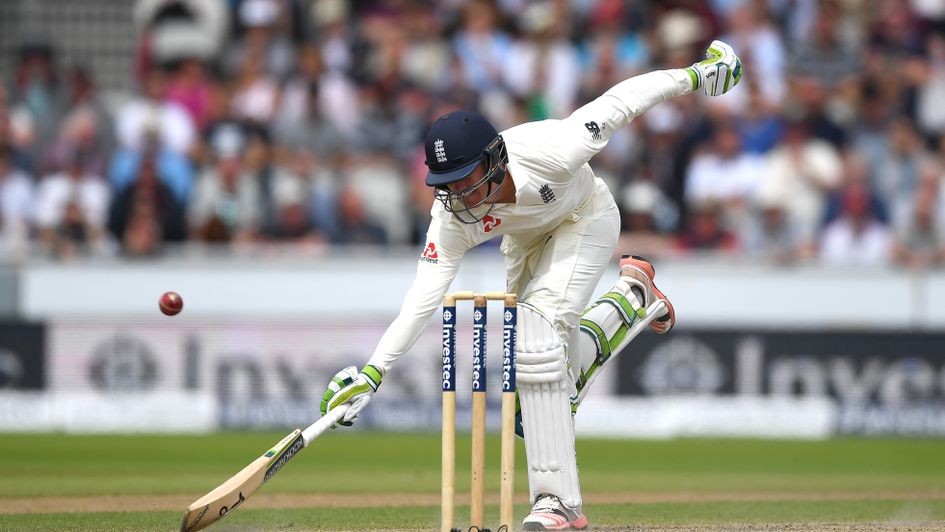 Keaton Jennings makes his ground