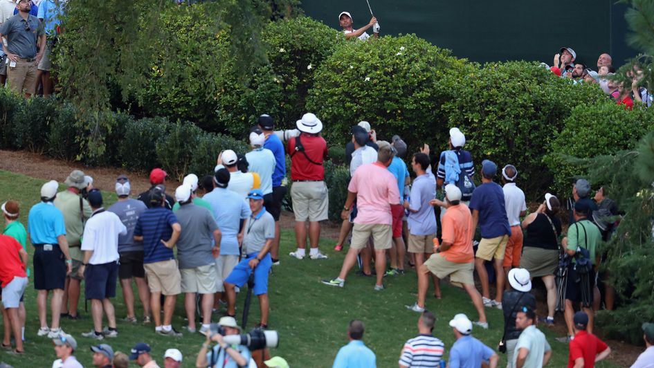 Jason Day's chances disappeared on the 18th