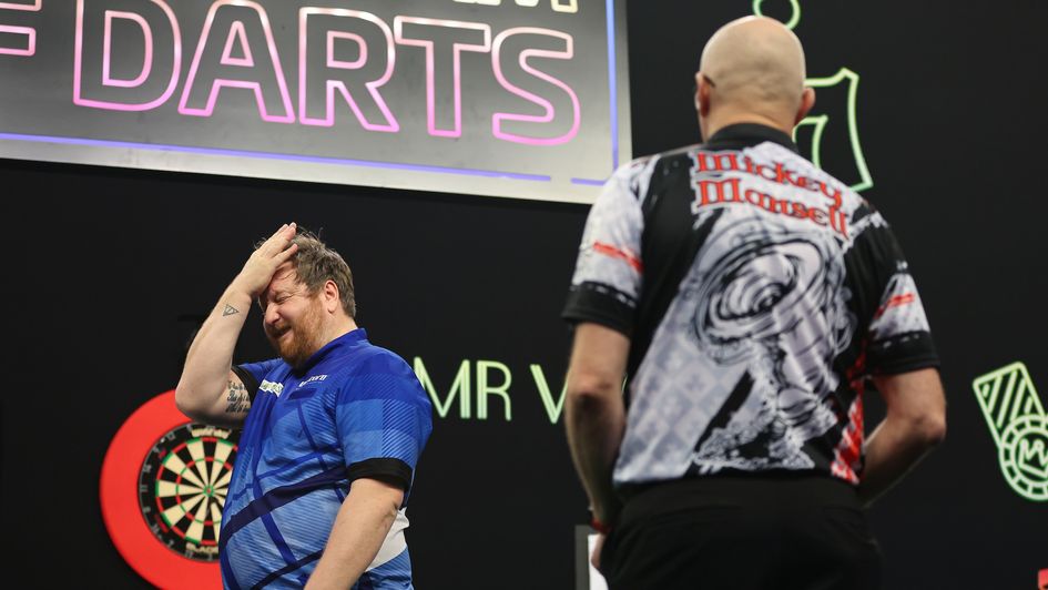 Cameron Menzies was beaten on Friday (PDC)