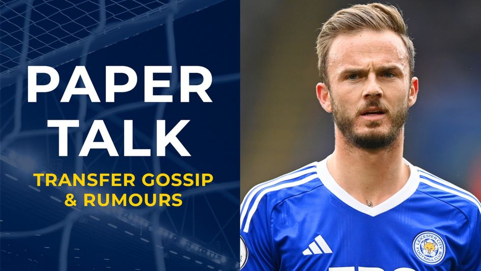 Paper Talk graphic with James Maddison