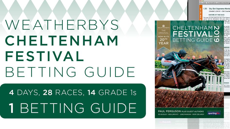 Pre-order the Weatherbys Cheltenham Festival Betting Guide