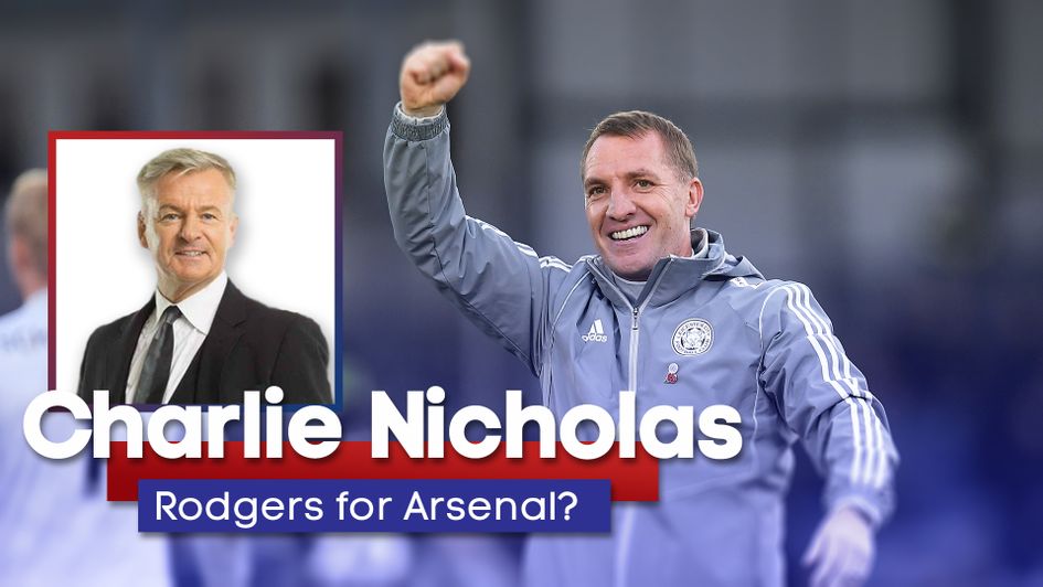 Charlie Nicholas has backed Brendan Rodgers to get the Arsenal job