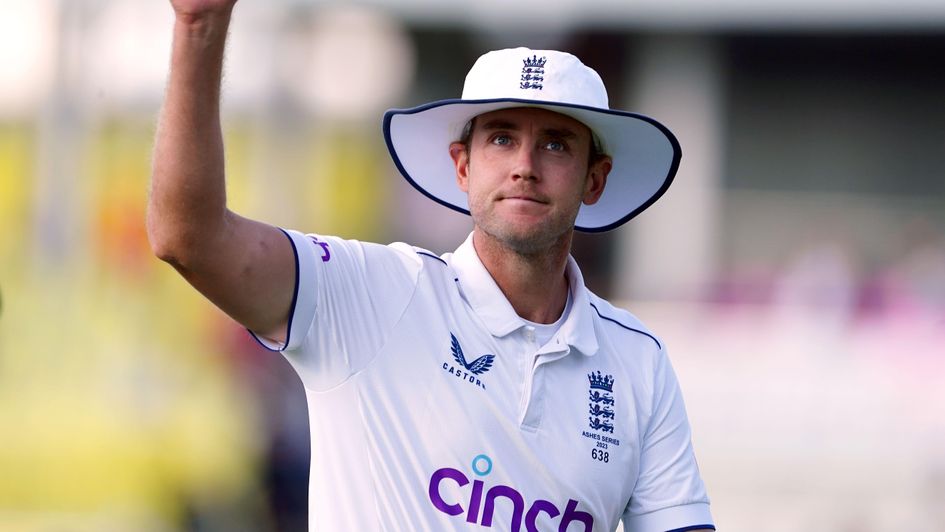 Stuart Broad is playing in his final Test