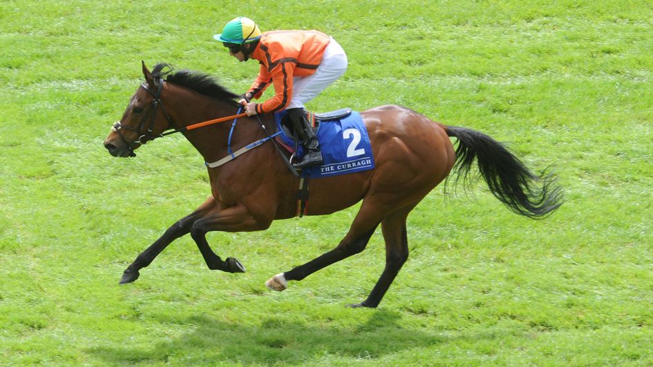 Hathiq wins by a wide margin at the Curragh