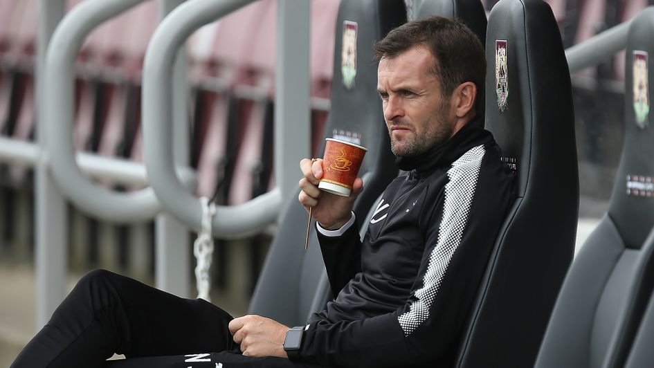 Luton manager Nathan Jones