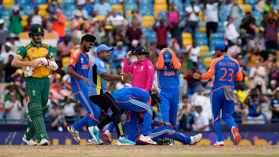 Scenes of jubilation and despair as India win the T20 World Cup