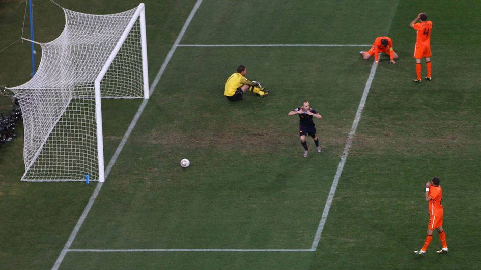 Andres Iniesta won Spain's first World Cup in 2010