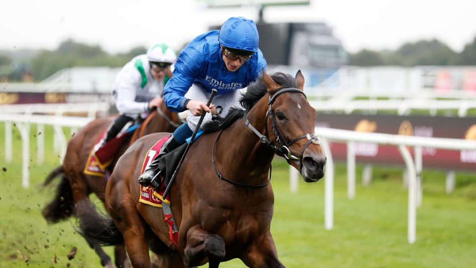 Ancient Wisdom wins the Kameko Futurity Trophy