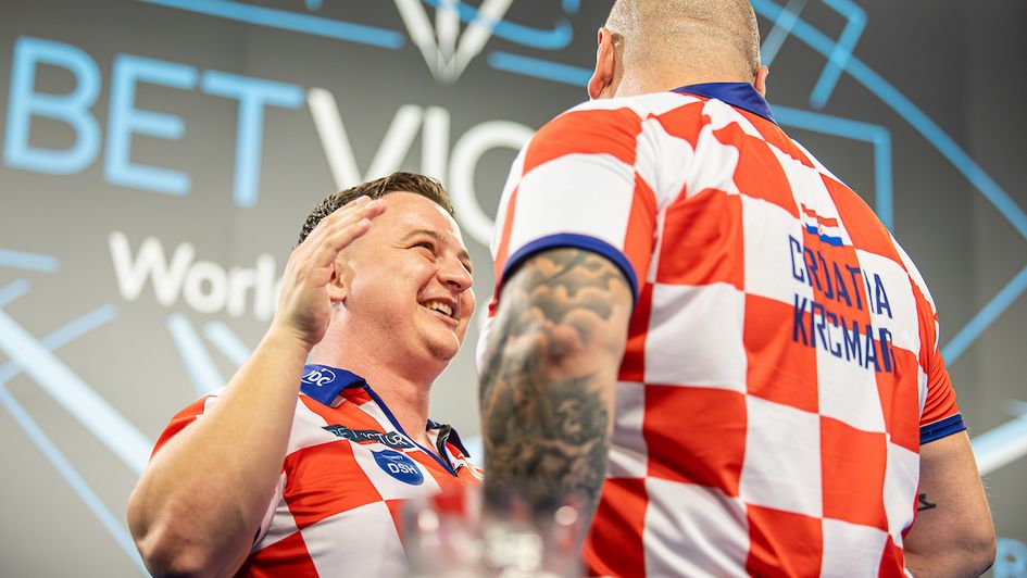 Croatia beat Wales on Saturday (Jonas Hunold/PDC Europe)