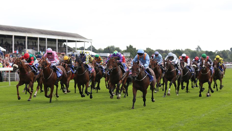 Copper Knight wins the opening sprint handicap at York