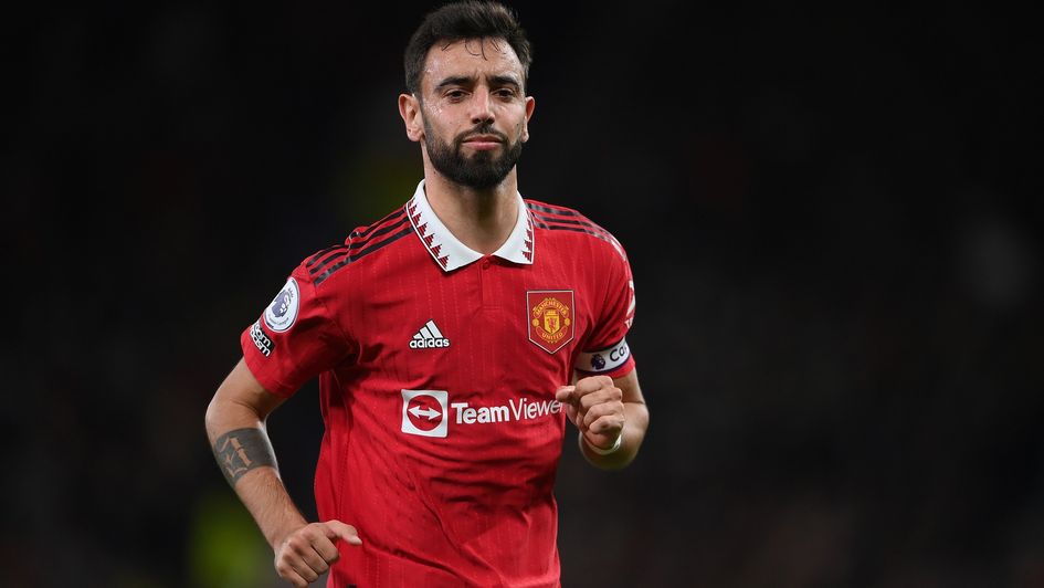 Manchester United's Bruno Fernandes