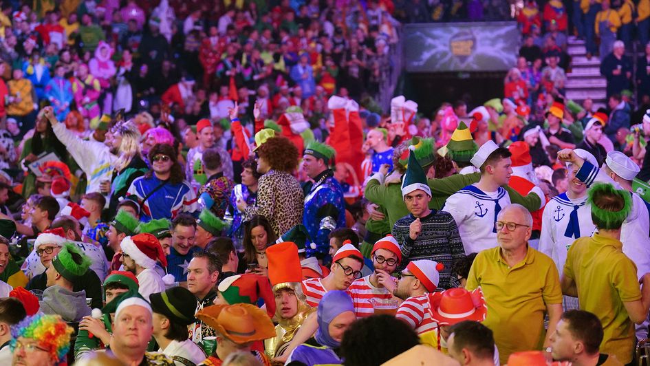 Fans love to dress up at the Ally Pally