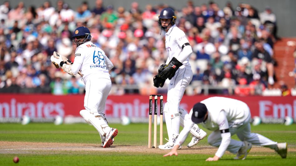 A fighting fifty from Angelo Mathews