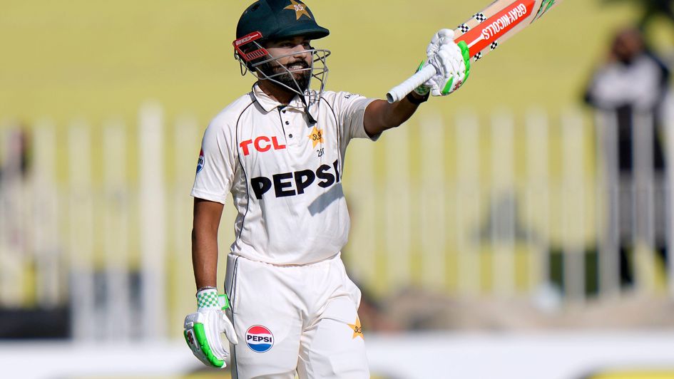 A brilliant hundred for Saud Shakeel