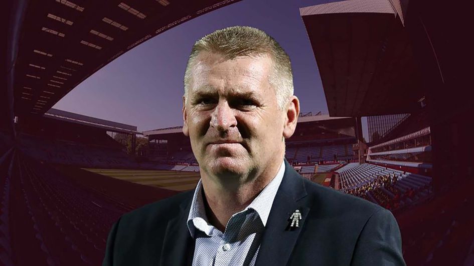 Dean Smith has been named as Aston Villa boss