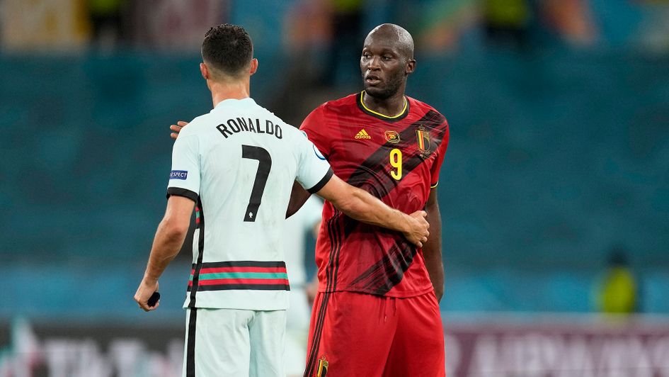 Cristiano Ronaldo and Romelu Lukaku