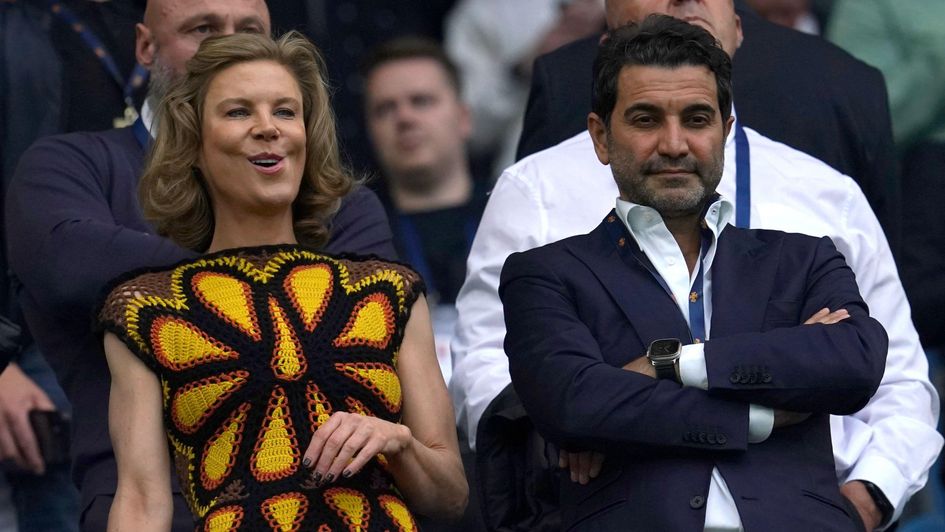 Newcastle co-owners Amanda Staveley and Mehrdad Ghodoussi