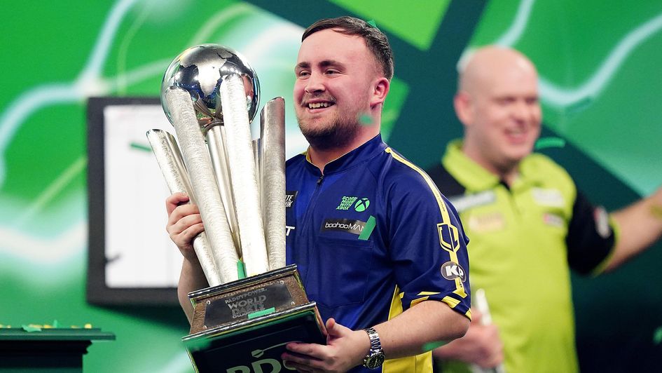 Luke Littler beat Michael van Gerwen in the World Championship final