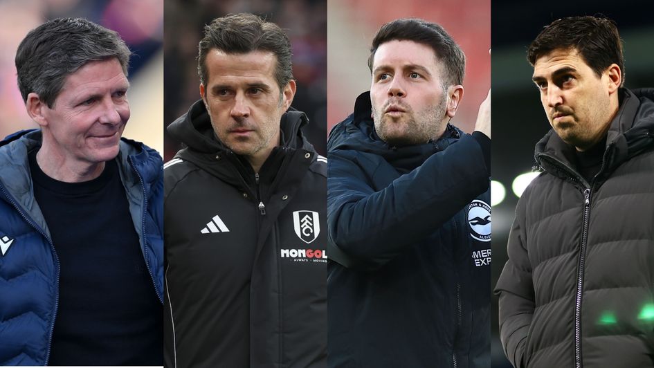 Oliver Glasner, Marco Silva, Fabian Hurzeler, Andoni Iraola