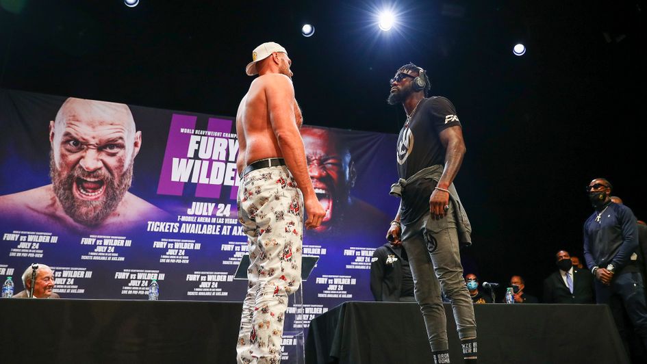 Fury and Wilder do their thing